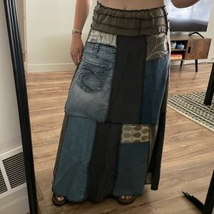 Handmade Patchwork Skirt